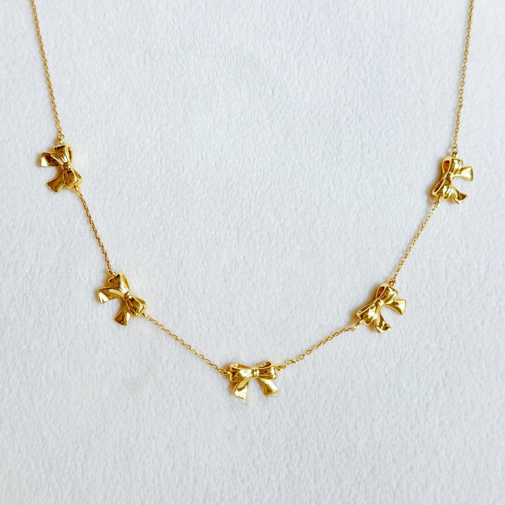 Bow Festival Necklace
