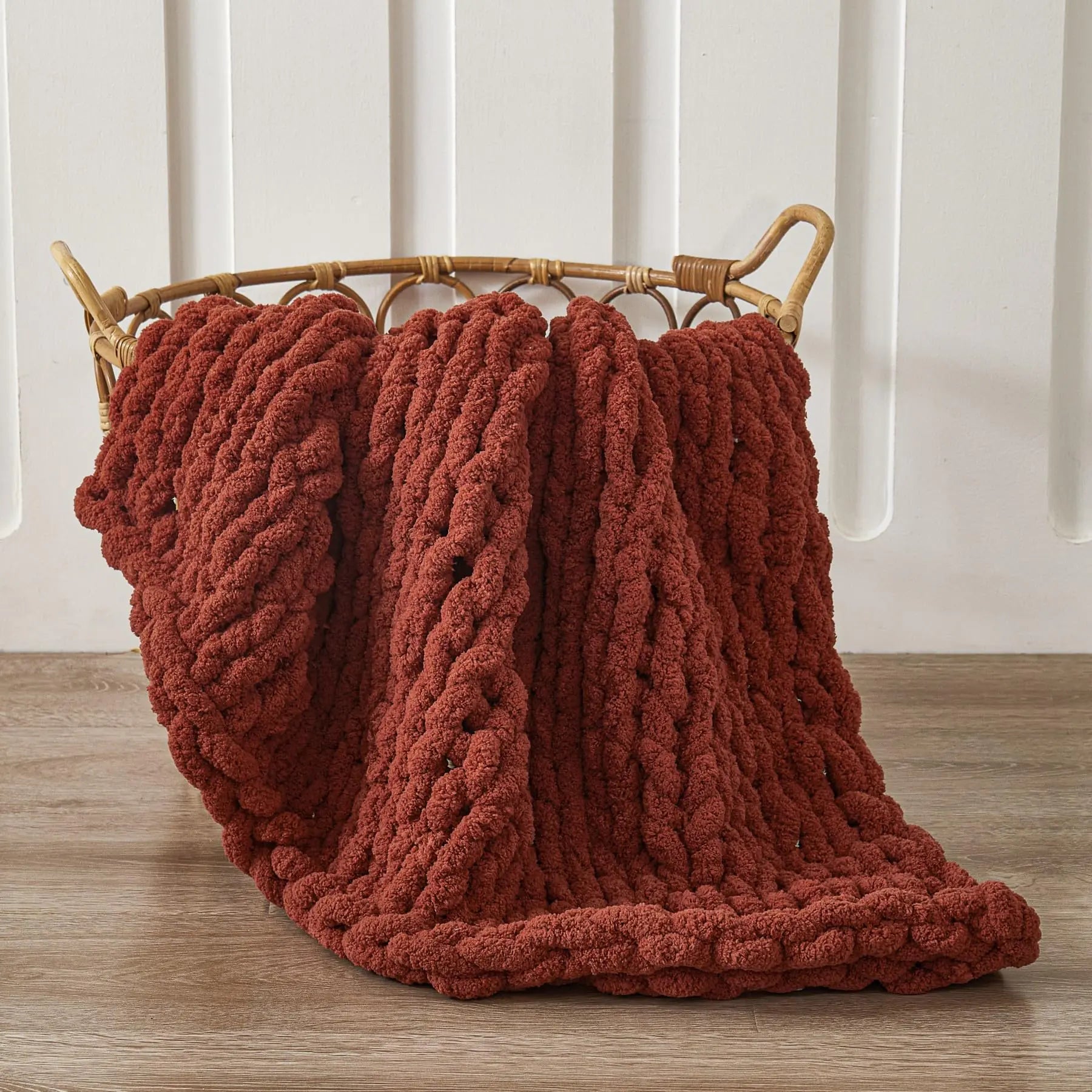 LuxeComfort Knit Couch Throw