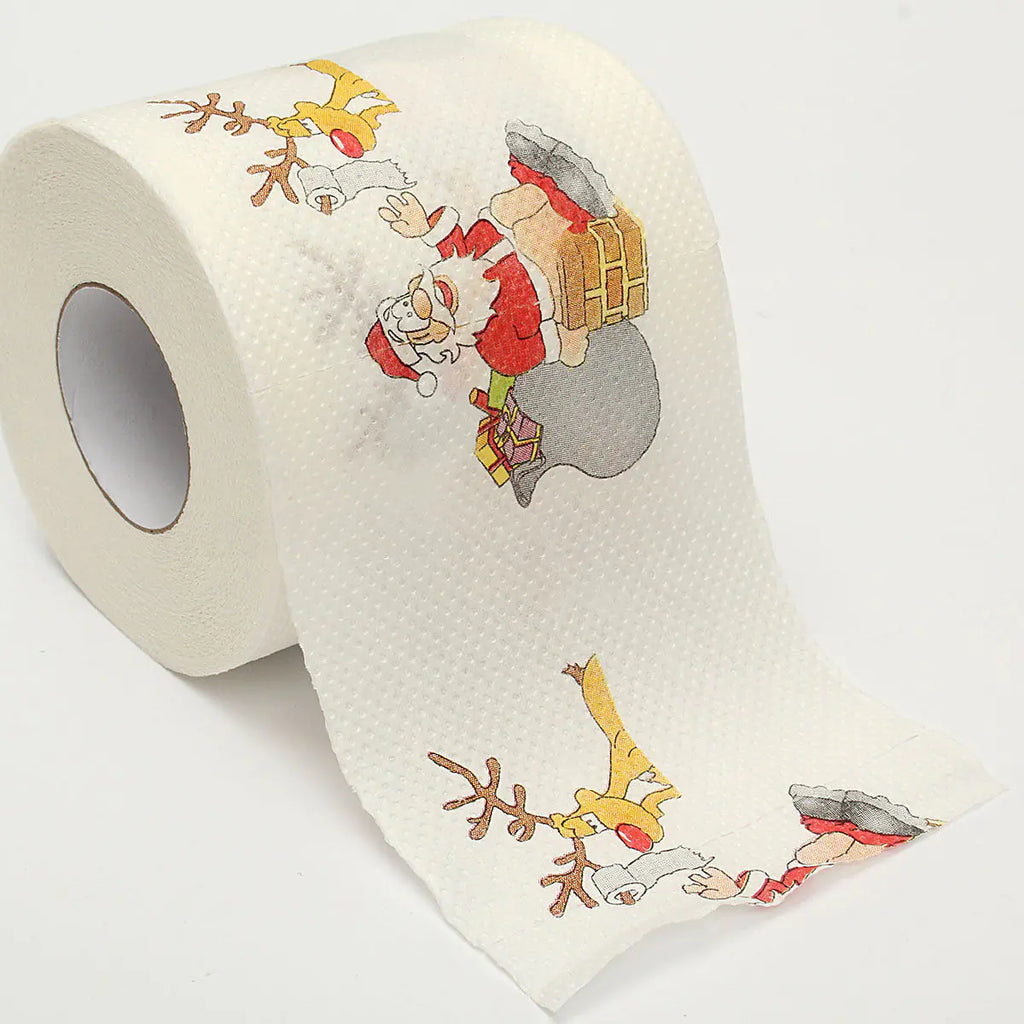 Festive Holiday Bathroom Tissue